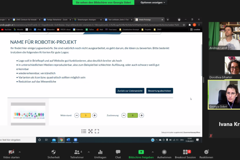 Screenshot (10) Screenshot bei einem Usability-Test mit Ambivalenz-Bewertung